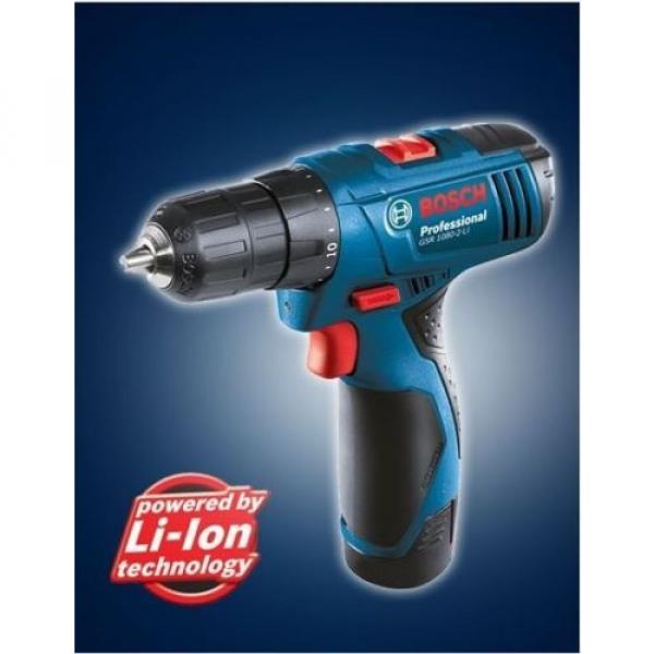 Bosch Full Set GSR 1080-2-LI Professional Cordless Drill / Driver / 10,8-2-LI #3 image