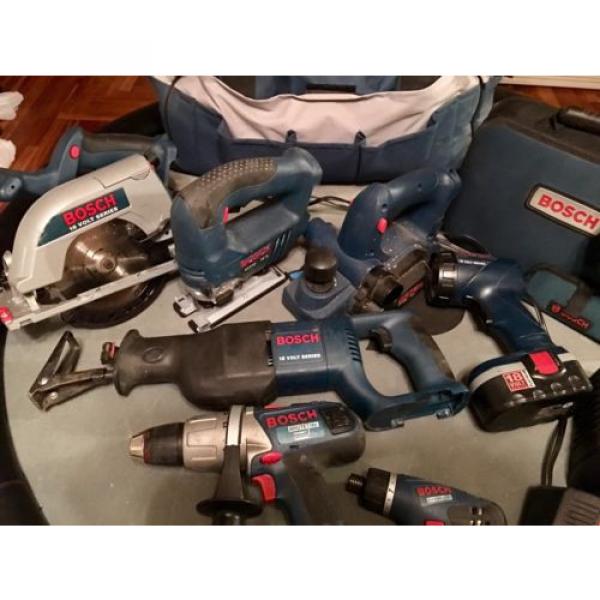 Bosch 18V Cordless 6-Tool Combo Kit Plus 10.8V Mini Driver/Drill #3 image