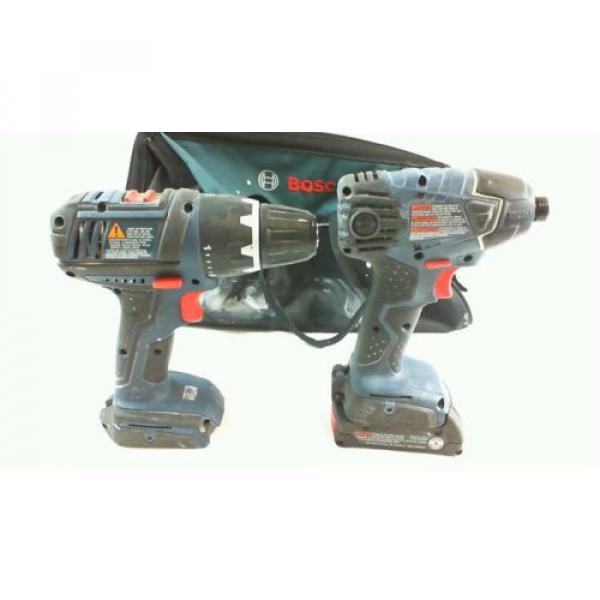 Bosch DDS181/ Bosch IDS181 18V Li-Ion 1/4&#034; Impact &amp; 1/2&#034; Cordless Drill #3 image