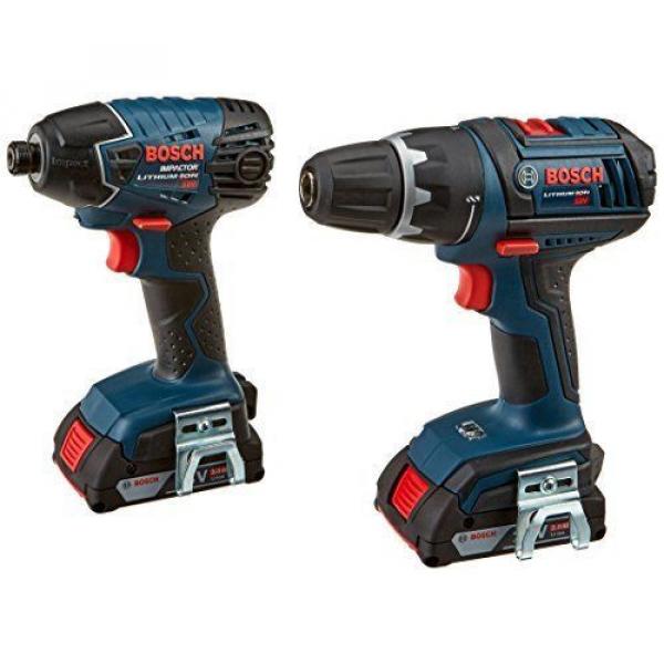 Bosch CLPK232-181 ( 18V/2.0Ah ) 2-Tool Combo Kit Drill Driver and Impact Driver #2 image