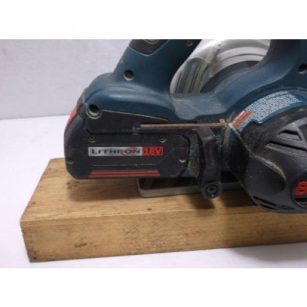 BOSCH CCS180 6-1/2&#034; 18V LITHIUM CORDLESS CIRCULAR TRIM SAW NO CHARGER SKILL #6 image