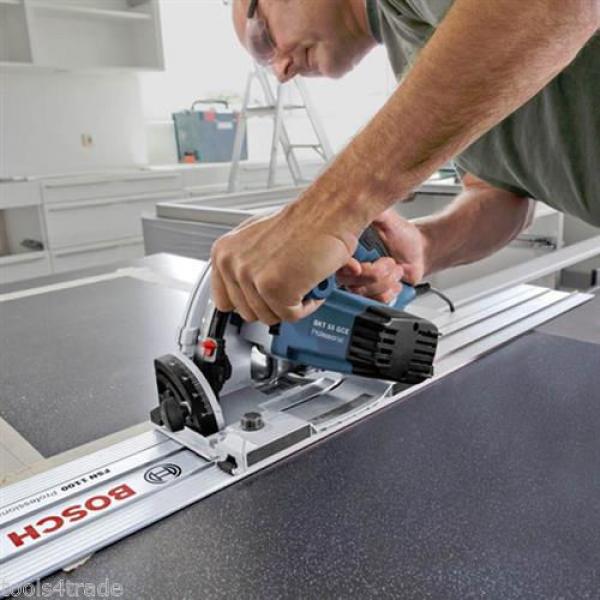 Bosch GKT55GCE Plunge Saw 2xFSN1600 Guide Rail+FSN Connector+Bag+L-BOXX 110v #3 image