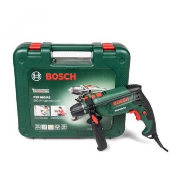 Bosch PSB680 Hammer Drill + Bosch Xline 34 Piece Drill Bit BUNDLE BNIBs Sealed #2 image