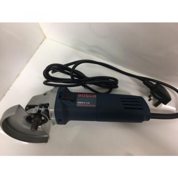 BOSCH GWS 6-115 ANGLE GRINDER 240V #4 image