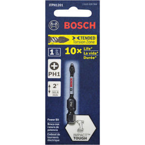 BOSCH Impact Tough Power - Phillips Screwdriver Bit - 50mm PH1 #1 image