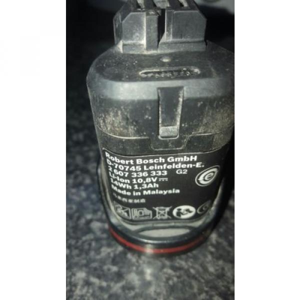 Original Bosch / Battery 10,8 v Li 1,3 Ah GDR GSB #2 image