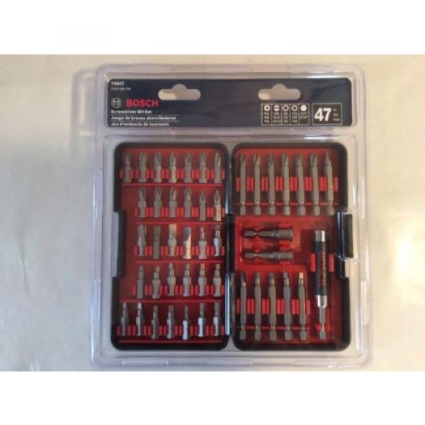 Bosch T4047 Screwdriver Bit Set, 47 Pieces NEW #1 image