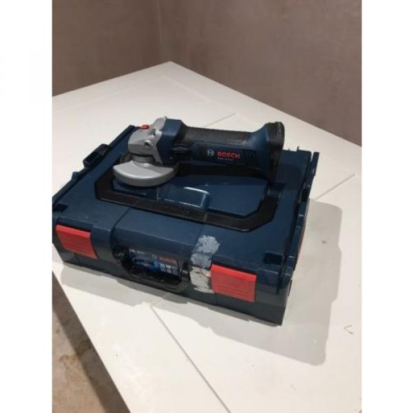 Bosch GWS18-125 V-LI Professional 18v 125mm Cordless Angle Grinder Bare + L-Boxx #1 image