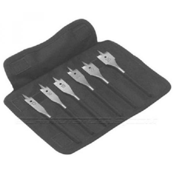 BOSCH 6pce SELF CUT SPADE BIT SET IN WALLET #2 image