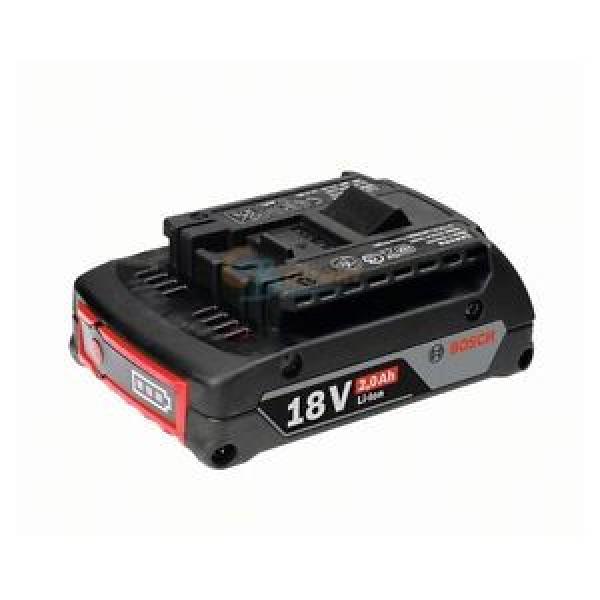 BOSCH 18V RICAMBIO PACCO BATTERIA GBA 18V M-B SD LI-ION 2,0 AH ORIGINALE ES. #1 image