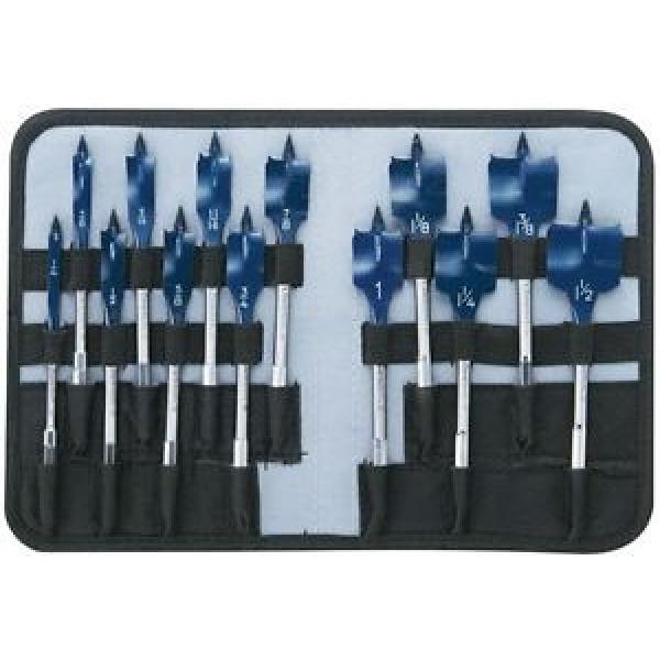 Bosch Daredevil Spade Drill Bit Set Paddle Design Steel Pouch (13-Piece) New #1 image