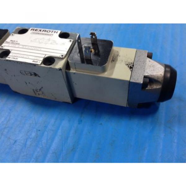 USED Australia Australia REXROTH 4WE6J51/AG24NZ4 DIRECTIONAL VALVE 4 WE 6 J51/AG24NZ4 (U4) #4 image