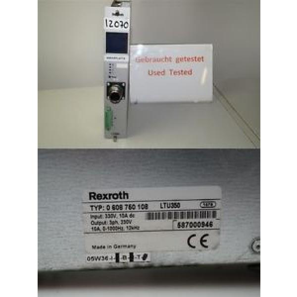 Rexroth Russia Italy 0608750108 LTU350 servo amplifier 0 608 750 108 #1 image