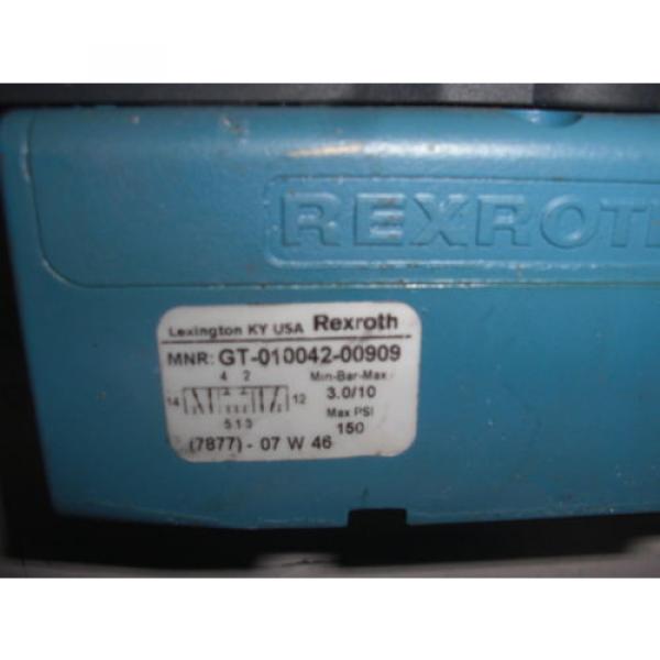 REXROTH Dutch Dutch CERAM GT-010042-00909 VALVE *USED* #3 image